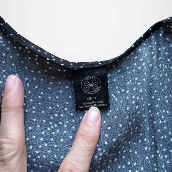 Urban Outfitters - Black Jumpsuit Retro Style - Wide Leg - Size Small - Picture 3 of 4